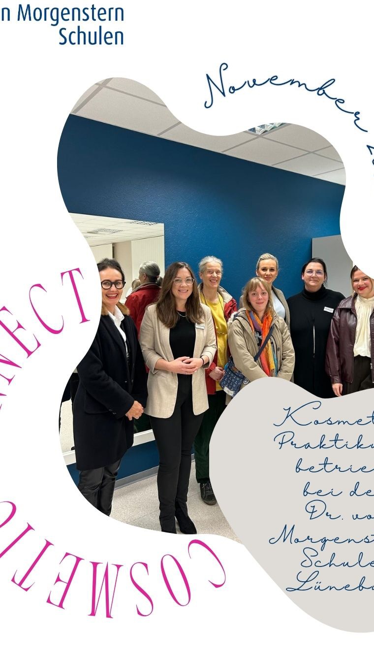 🧴🟣 „cosmetic connect“ eine Dr. von Morgenstern Schulen - #Lüneburg Veranstaltung 🟣🧴

#Networking, #Ausbildungs-Updates und #Mindmapping zum Thema „unsere zukünftigen Kosmetik-#Auszubildenden” - das war unser Motto. Gemeinsam machen wir uns stark für die #Ausbildung staatlich geprüfte #Kosmetik. Erfahrungsaustausch und Feedback ist eine super #Ressource, um erfolgreich zu gestalten. Wir danken allen Beteiligten für diesen sehr wertvollen Austausch!🚀🟣
@hautinstitut_lg @castanea_resort @dermasthetikum_luneburg @stilwerkstatt.mariongottspenn 

#wirbildenaus #staatlichgeprüft #machtdenunterschied #kosmetik #derbestemixauspraxisundtheorie #braunschweig #niedersachsen #gesundheitsberufe #gesundheit #kosmetikinstitut #beauty #wellness #pta #bta #cta #zukunftstarten #jetztanmelden