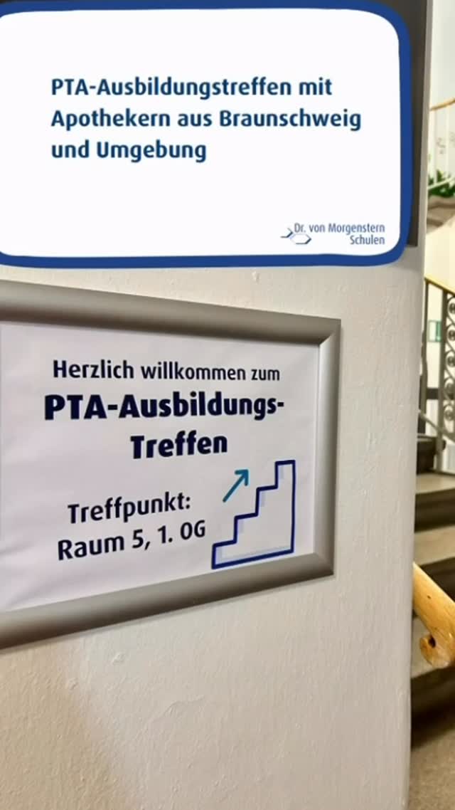 💊 Ausbildungstreffen mit ApothekerInnen aus #Braunschweig und Umgebung! 💊
Wir sind ein starkes Ausbildungsteam: wir als Berufsfachschule mit der zwei jährigen PTA-Ausbildung in Theorie und Praxis und den Apotheken, in denen unsere Azubis nach den zwei Jahren sechs Monate ein Praktikum absolvieren bevor der 2. Prüfungsabschnitt ansteht.
Wir haben zu diesem Austausch eingeladen und uns sehr über die rege Teilnahme und den sehr konstruktiven Austausch gefreut! 🤩 Vielen Dank für diese anregenden Stunden! 🙏🏻
Wir bleiben in Kontakt! 😊
#ptasusbildung #apotheke #zukunftgestalten #gesundheitsberufe