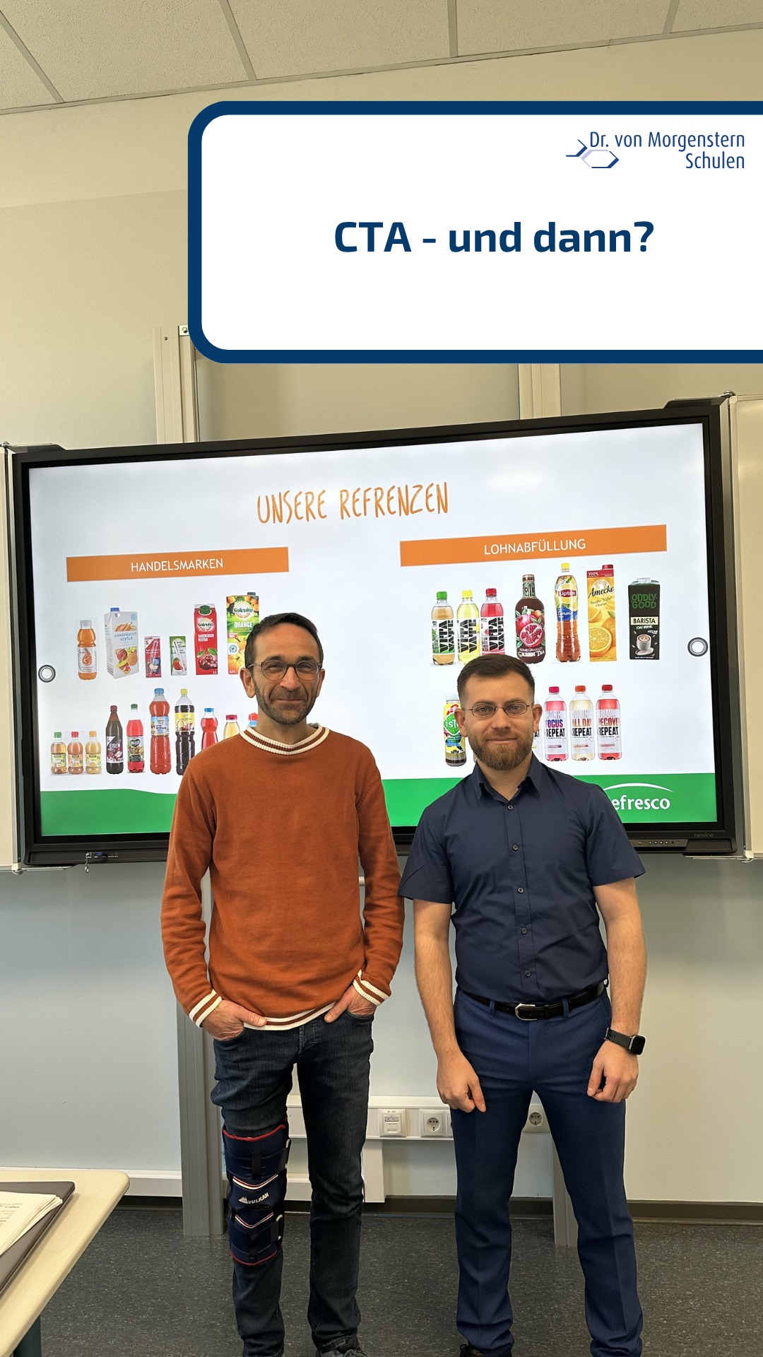 🔬 Wie sieht der Arbeitsalltag als CTA eigentlich aus?

Unser ehemaliger Morgenstern-CTA Hamo war zu Besuch und hat spannende Einblicke in seinen Berufsalltag bei der Firma Refresco gegeben. 🥤 Das Unternehmen produziert Getränke für bekannte Marken und Handelsmarken weltweit – von Softdrinks bis hin zu Säften.

Als CTA arbeitet Hamo im Labor an der Analyse und Qualitätskontrolle der Getränkeprodukte. Dabei hat er unseren CTAs gezeigt, wie vielseitig und spannend die Möglichkeiten nach der Ausbildung sein können. ✨
@refresco.de

#CTA #Ausbildung #Labor #Qualitätssicherung #Berufsalltag