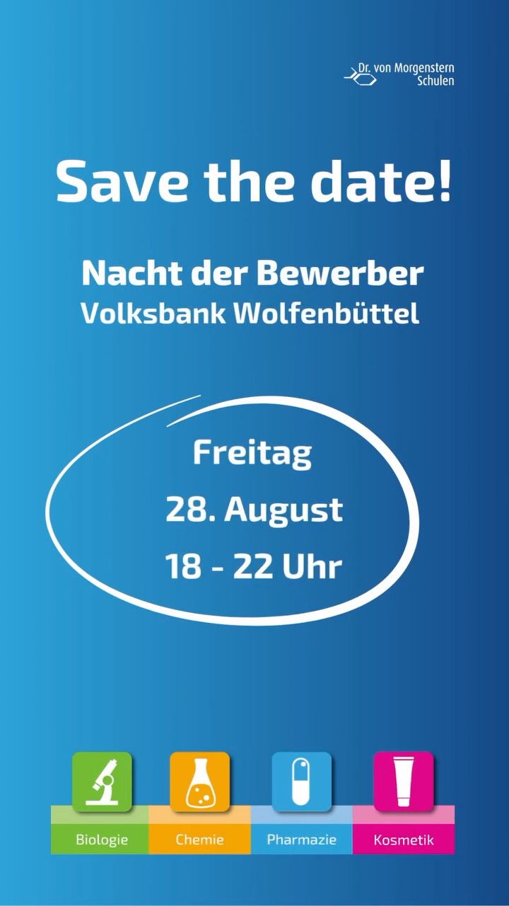 🌙 Nacht der Bewerber 2026
Ausbildung gesucht? Dann komm vorbei! 👀✨
Am Freitag, 28. August, sind wir bei der Nacht der Bewerber der @volksbank_mit_herz in Wolfenbüttel dabei – und du solltest uns nicht verpassen! 🚀
📅 28.08.2026
⏰ 18–22 Uhr
📍 Volksbank Wolfenbüttel, Am Herzogtore 12
🎟️ Eintritt frei!
Dich erwarten DJ 🎶, Fotobox 📸, Eis 🍦 & Snacks 🍿 – und natürlich jede Menge Infos rund um deine berufliche Zukunft.
Wir sind mittendrin! 🙌
Lern uns und unsere Ausbildungsberufe kennen, stell deine Fragen und finde heraus, was zu dir passt.
Komm vorbei – wir freuen uns auf Dich! 💙
#NachtDerBewerber #Ausbildung #Ausbildungsplatz #Berufsorientierung #Wolfenbüttel #Azubi #DeineZukunft #Berufsstart #Ausbildung2027
