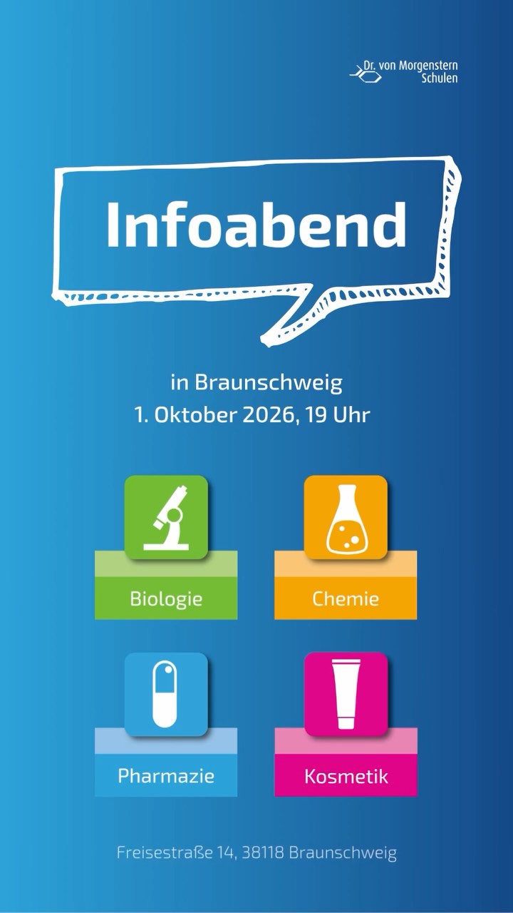 Nächsten Donnerstag ist Infoabend! 👀
Du interessierst dich für eine Ausbildung bei uns? Dann komm am 1. Oktober um 19 Uhr zu unserem Infoabend in Braunschweig! 📚✨
Wir geben dir alle wichtigen Infos rund um unsere Ausbildungen, zeigen dir unsere Schule und beantworten deine Fragen – ganz entspannt und persönlich.
Und diesmal etwas Besonderes: Unser Infoabend findet erstmalig an einem Donnerstag statt! 🙌
📅 1. Oktober
🕖 19 Uhr
📍 Freisestraße 14, 38118 Braunschweig
Komm vorbei und lerne uns kennen! 💬
#Infoabend #Ausbildung #Braunschweig #Berufsorientierung #Ausbildung2027 #BTA #CTA #PTA #Kosmetik